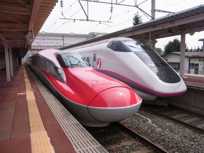 東北遠征3日目。この日はE3こまちをメインに田沢湖線内を撮り<br />歩きます。1997年、秋田新幹線としてデビューしたE3系。<br />登場当時は山形新幹線に続くミニ新幹線規格としてJR田沢湖線を<br />狭軌から標準軌へと改造し開業しました。E3こまちは開業した年の<br />夏に函館に行く際に盛岡まで利用したのが最初。(当時、東北新幹線は<br />盛岡が終点でした。その後2002年八戸、2010年新青森、2016年新函館<br />北斗まで開業しました )それから15年、2012年東北桜ツアーに出掛けた<br />際に角館、秋田へと乗り継いだのが2回目でした。<br />そんなE3系がE6系のデビューにより秋田新幹線からの引退が迫って<br />おりました。 そんなE3こまちのラスト乗車、撮影、スーパーこまちの<br />初乗り編を綴っていきます。<br /><br /><br /><br />