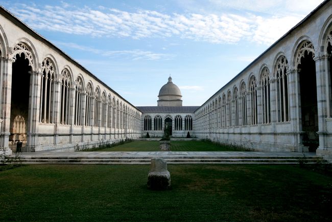 2015.12年末年始二度目のイタリア旅行13-Camposanto, シノピエ美術館，Maffi通りを東へ，「修行旅」