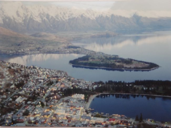 (13)1992月9月ニュージーランド一周の旅8日間③クイーンズタウン(ｷｰｳｨ観察 ﾎﾞﾌﾞｽの丘 南十字星)