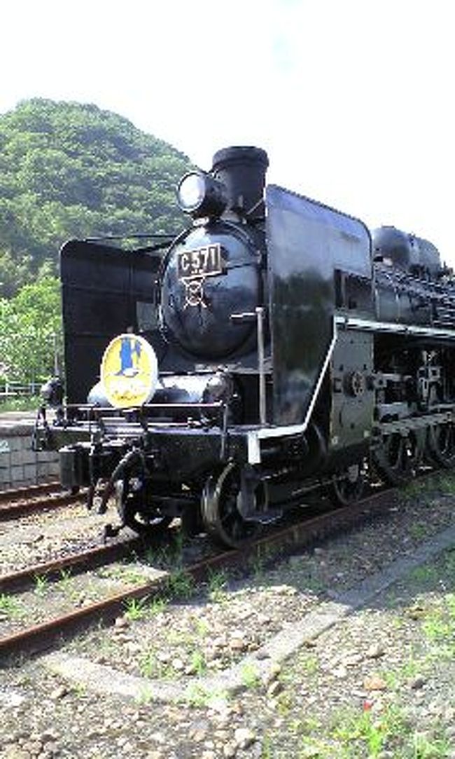 SL山口号(貴婦人)に乗って、島根県の小京都「津和野」に行ってきました。<br /><br /> 実は10年くらい前に、「レンタク」でお客様をエスコートした旅なんです。<br /><br /> 今回は、私の職場レクリエーションの日帰り旅行でしたが、まさか自分が行くとは・・・。<br /><br /> 梅雨の真っ只中、幸いにも当日は好天に恵まれましたが・・・。<br /><br /> <br /> 8時40分小倉駅北口に集合8時50分出発の予定が、福岡からの観光バスが高速道路の事故渋滞で1時間も遅れ、「新山口駅」からSL山口号に乗り「津和野」に行く予定が、「津和野」→「新山口駅」に変更になり・・・<br /><br /> バスは観光客を乗せ、一路「津和野」を目指しました。<br /><br /> 12時過ぎに「津和野」に到着後、まずは町並み観光。<br /><br /> 「津和野」の町並みは昔とほとんど変わってなく、何とも言えないホッとした気持ちになりました。<br /><br /> 観光の後は、レストハウスで昼食です。<br /><br /> その後、お土産を買ったり、ソフトクリームを食べたりの自由時間を過ごし、15時半にいよいよSL山口号・貴婦人に乗り込みました。<br /><br /> 何十年ぶりでしょうか、「汽車」の煙の臭い・・・懐かしい臭い?<br /><br /> レトロな客室もよい感じ。<br /><br /><br /><br /> 私としては、数十年ぶりの観光旅行でした。<br /><br /> 今度は”お千代?”さんと行きたいなぁ!<br /><br />
