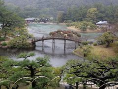 初Jetstarで高松経由小豆島♪雨の栗林公園独り占めpart3 <南庭も北庭も貸し切り編>