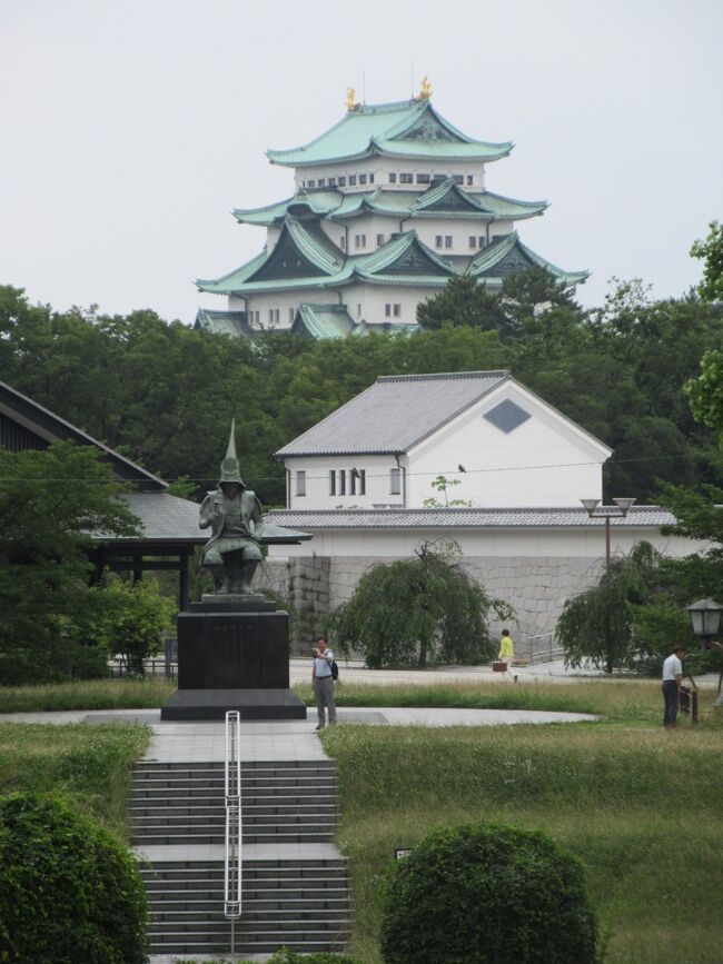 日本陸上競技選手権を見に名古屋へ<br />名古屋城・徳川庭園・科学博物館・五條橋・四間道・オアシス21・大須観音・名古屋能楽堂・パロマ瑞穂スタジアムにも行きました。久しぶりに名古屋観光を楽しみました。<br /><br />写真は加藤清正像と名古屋城