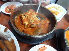 カルチジョリム＆焼き魚　初夏の韓国旅行記　２日め　朝食編