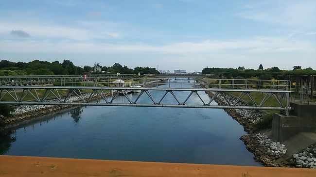 2016年７月２日、浜名湖ガーデンパークを歩く