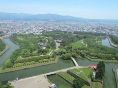 北海道新幹線で行く！函館ひとり旅＜第2日＞五稜郭→外国人墓地→赤レンガ倉庫群→湯の川温泉