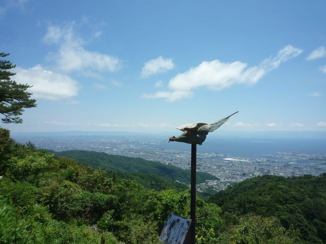 ２日目はレンタカーを借りて番外編として、神戸六甲山展望台まで走り♪(^^；<br />その後、住吉大社〜百舌鳥古墳群〜あべのハルカス等を回りました&#127926;