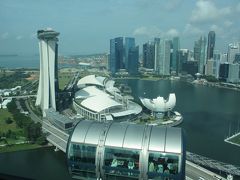 2016年夏　シンガポール3日目　その２　シンガポール・フライヤーからの眺め