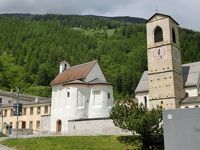 ２０１６年２０日間スイス一周１３：ミュスタイア、世界遺産の修道院。