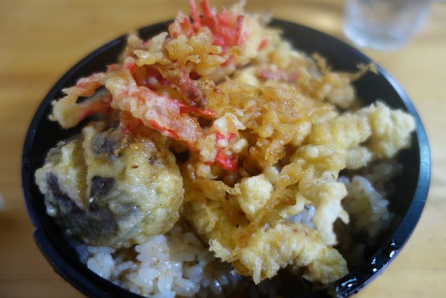 20160710 旭川 食事処 館さんのゲソ丼 → らぅめん青葉さんの醤油らぅめん