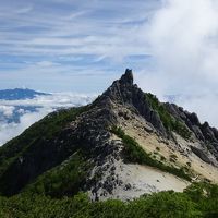 南アルプス♪鳳凰三山縦走登山（広河原～夜叉神峠登山口）