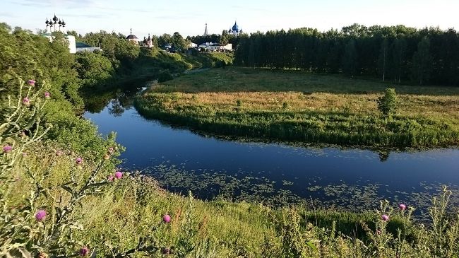 黄金の環の都市で世界遺産のあるスーズダリ２日目、スマフォの写真で現地アップ