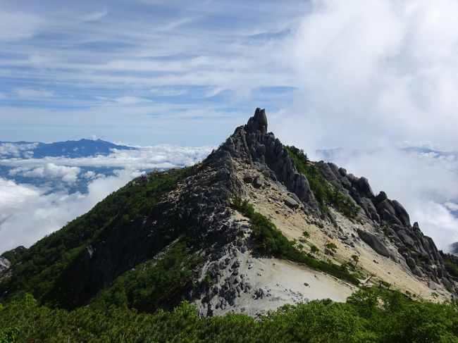 南アルプス♪鳳凰三山縦走登山（広河原～夜叉神峠登山口）