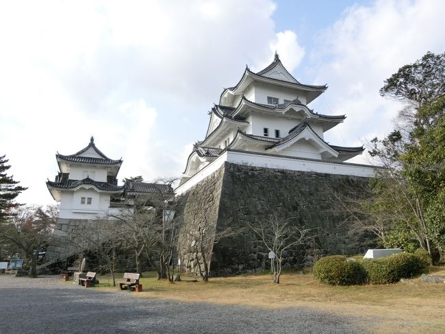 「伊賀上野城」は「伊賀の守護大名」である「仁木氏館（伊賀の守護所）」に始まり「天正１３年（１５８５年）」に「筒井定次」によって「上野盆地の標高１８４ｍほどの丘」に建てられた「層塔型３層３階（模擬天守）」の「梯郭式平山城」です。<br /><br />「伊賀上野城」は「大坂城を包囲する必要」に迫られ「築城の名手」とされる「藤堂高虎」が「慶長１３年（１６０８年）」に「伊賀」に入国し「大幅な改修」されたことは有名です。