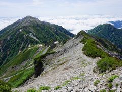 針ノ木岳～蓮華岳　北アルプス日帰り登山