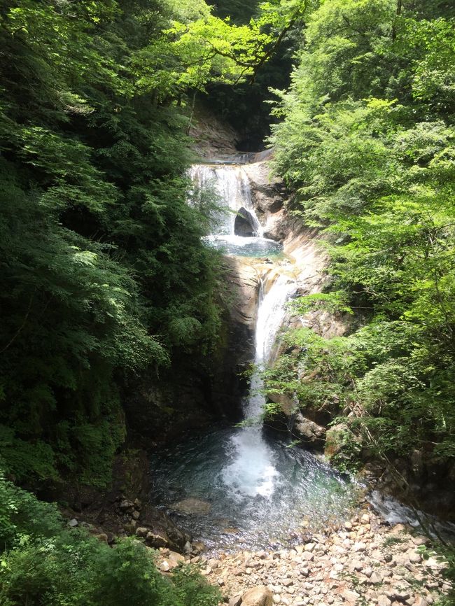 7月7日　山梨県の笛吹市では最高気温が38度と猛暑日を記録。お隣の山梨市にある『西澤渓谷』に涼を求めに行ってきました！