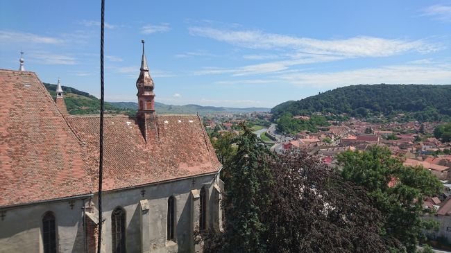 真夏のブルガリア・ルーマニア【その６】トランシルバニアの城塞都市で時計塔に登る