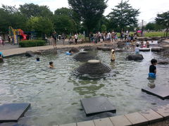 2016/07 東京都北区 西ヶ原みんなの公園 水遊び