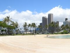 オアフ・ワイキキ：　動画有　ヒルトン：デューク・カハナモク・ラグーン 2016年５月