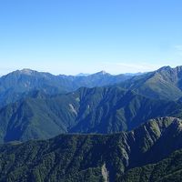 南アルプス♪北岳・間ノ岳・塩見岳縦走登山（広河原～鳥倉）