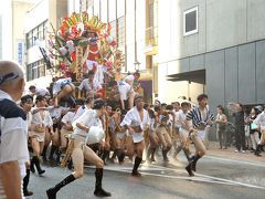 これぞ日本の祭り　博多祇園山笠！男の祭り！いいえ親子家族絆の祭りです！３ 追い山前日の博多の街は・・・　　