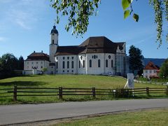 オーストリアのチロル＆エーアヴァルト、ドイツのバイエルンの旅　【８０】　オーバーアマガウからヴィース教会へ
