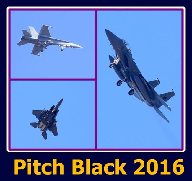 ２年に１度行われるオーストラリア空軍の最大の演習トレーニングの「Pitch Black 2016」が７月２９日（金）から始まりました。<br />８月１９日（金）までの３週間ここダーウィンのRAAF Darwin Baseと３３０ｋｍほど離れたキャサリンのRAAF Base Tindalで行われます。<br /><br />約２５００人の兵士たちと１１５機ほどの軍用機。<br />今年はオーストラリア・アメリカを始めカナダ・インドネシア・ニューカレドニア駐留のフランス・ドイツ・オランダ・ニュージーランド・シンガポール・タイの空軍が参加しています。<br />２０１４年の演習では２５億円以上の経済的な利益がもたらされたそうです。