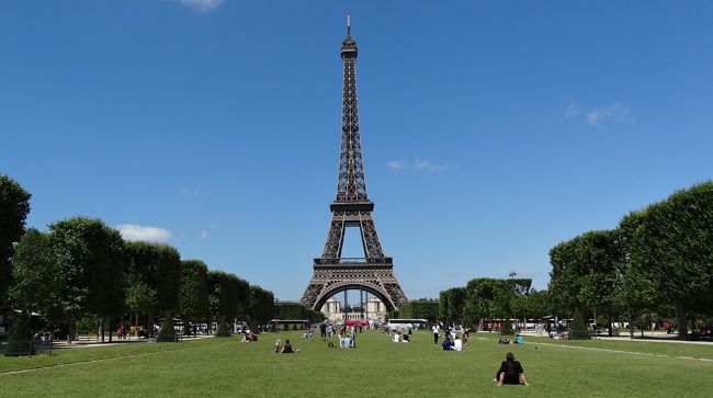 西ヨーロッパ5ヵ国周遊14日間 ⑩ 電動自転車でパリ中心部をぐるぐる
