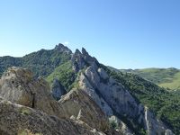 夏の優雅な南イタリア周遊旅行♪　Vol177(第10日)　☆Castelmezzano：美しき村「カステルメッツァーノ」　岩山から隣町のピエトラペルトーザを眺めて♪そしてさようなら♪