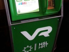 ヘルシンキ駅 列車の券売機
