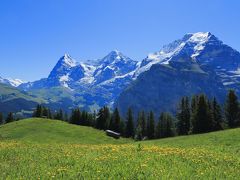 絶景の連続です！　「スイス周遊の旅」／４日目【グリンデルワルド～アルメントフーベル～ブルーメンタール（花の谷）ハイキング～ミューレン～ツエルマット】