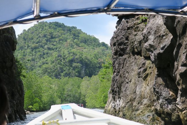 今年は仕事の都合でなかなか夏休みの予定が決まらず、残り１か月を切ってやっと日程が固まりました。<br /><br />著名なリゾート地のパックツアーはすでにキャンセル待ちになっているところも多く、個人手配でいろいろ検索してみたところ、バリかランカウイが候補として残りました。<br /><br />バリは去年も行ったし、デング熱流行のニュースが６月ころ流れていたのを思い出し嫁が却下。<br /><br />ランカウイは雨季に入りかけているものの、ネットによれば雨季でもそれほど降雨量が増えないとのこと。<br /><br />また英語が通じ、島全体が免税で、酒が安い！（最後のが決めて？）<br /><br />ということで、今年の夏休みはランカウイ島で過ごすことになりましたが、天気にも恵まれとてもよい休日となりました。<br /><br />我が家のマスコット桜文鳥雛のぬいぐるみゴエモンとともに、神話と伝説の島ランカウイを巡ります。<br /><br />Part2はランカウイ　リバークルーズ編です。