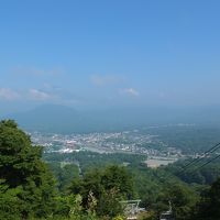 軽井沢で夏山のリフト