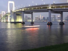 お台場海浜公園の夕暮れ