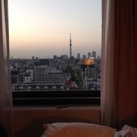 スカイツリーと東京タワーを眺める旅