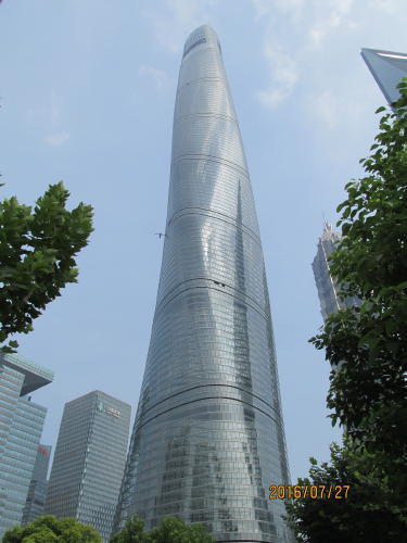 「上海一の高さ」の歴史・上海タワー