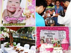 フィリピンで知人のお子さんの洗礼式に出席