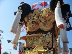 故郷の太鼓祭り見物