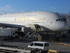 エティハド航空 A380-800 ファースト・アパートメント搭乗記・アブダビ-ロンドン(EY17) / Review: Etihad Airways A380-800 First Apartment Abu Dhabi-London