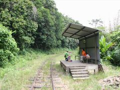 「Haruka in Borneo Island （+ Korea)」 vol.3　マラソンランナー並みの速度の列車に乗る
