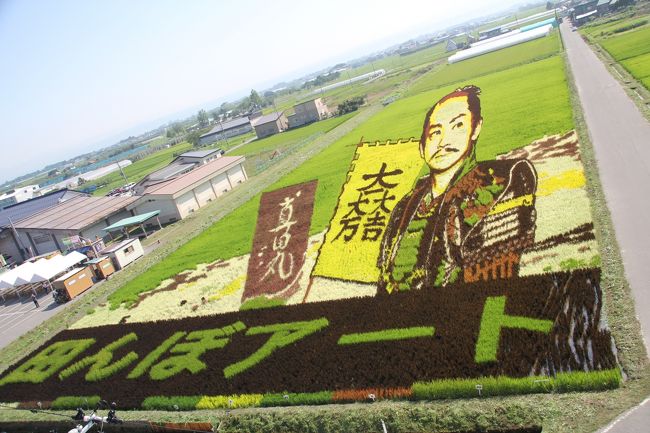 201608-07_田舎館村の田んぼアート Tanbo Art in Inakadate Village in Aomori