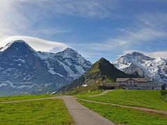 好天の７月初めのスイス１０日間（７）−ユングフラウ観光＆ハイキング（６日目）−