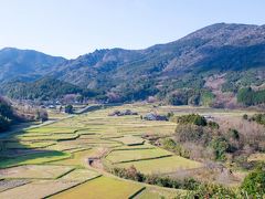 2015-2016年末年始　国東半島峯道ロングトレイル拾い歩き（2日目　院内、宇佐神宮、夕日観音岩屋、熊野磨崖仏、富貴寺、旅庵蕗薹