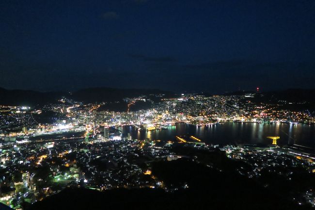 仕事の合間に長崎の夜景を見てきました