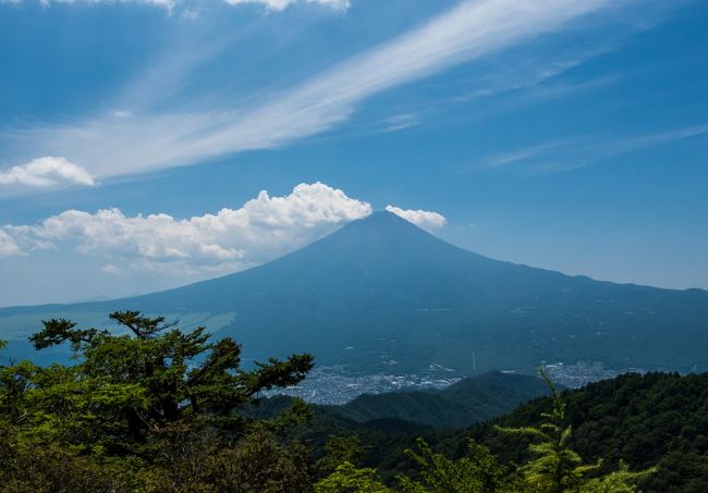 2016年夏、山中湖ロッジで避暑（３）　～ロケハンを兼ねて三ツ峠軽登山～