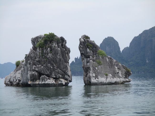 今回の旅の目的は世界遺産である「ハロン湾」に行くこと。<br />また、ベトナムにはほかにも世界遺産が点在しており、短い夏休みにいけるだけ行きたい！という旅。