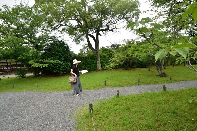 友人の結婚式が大阪であったので、ついでに京都観てきました。<br /><br />１日目は、京都駅のそばのレンタサイクル屋さんから自転車を借り、東本願寺・渉成園・西本願寺・東寺・伏見稲荷大社と巡ってきました。<br /><br />まずは、６月１７日、出発から東本願寺までをどうぞ！