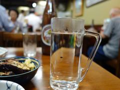 20160910 大阪 お食事処 しみずさんで朝酒 → 天政さん、きつねうどん → 丸福珈琲店さん → 友人と晩ごはんへ