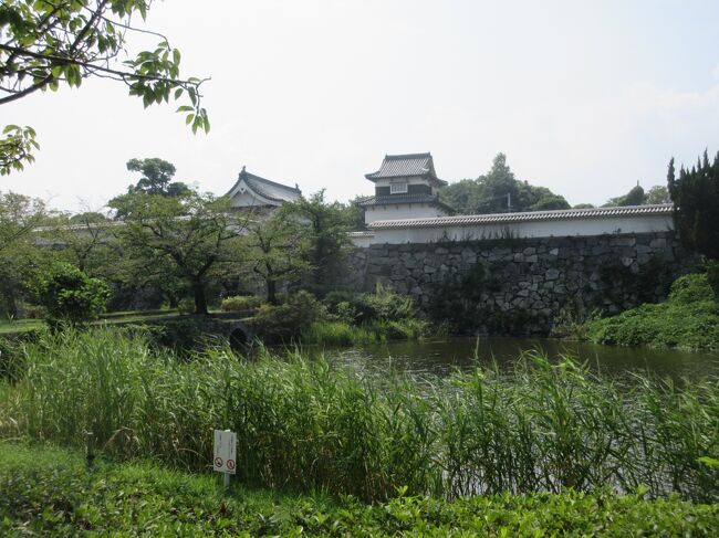 大濠公園と福岡城　博多の街歩き　博多祇園山笠関連の場所