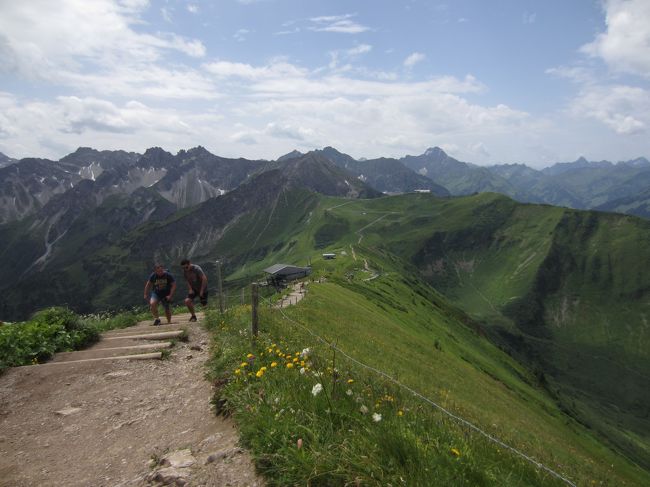 2016年オーストリア・ドイツの旅　№9　　　＊＊＊ Fellhorn ～ Kanzelwand ハイキング ＊＊＊