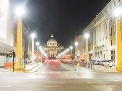 2016年夏・母と娘の歩きまくり南イタリア旅行④ローマ街中・夜景編